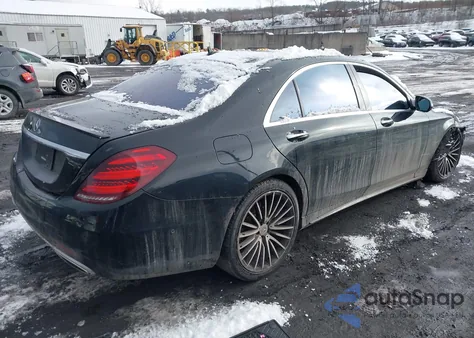 2019 Mercedes-Benz S 450 z USA, uszkodzony, nr VIN WDDUG6GB9KA473664